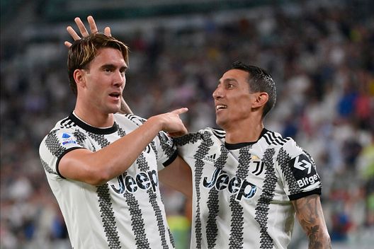 Vlahovic Di Maria Juventus (Getty Images) Vlahovic Di Maria Juventus
