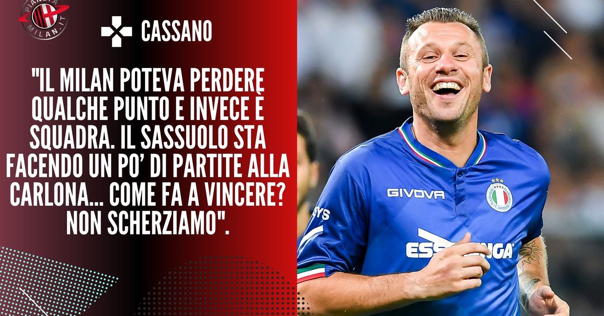 Cassano: “Dopo Bologna non c’è stata più partita. Il campionato è finito”