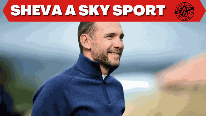 Andriy Shevchenko, ex attaccante del Milan, ospite a '23', programma di Sky Sport (Getty Images) 