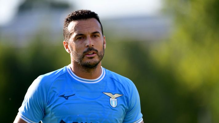 SALSBURG, AUSTRIA - JULY 30: Pedro Rodriguez of SS Lazio during the international friendly match SS Lazio v Qatar on July at the SAK 1914 stadium 30, 2022 in Salsburg, Austria. (Photo by Marco Rosi - SS Lazio/Getty Images) Lazio, Sarri ritrova Casale e Pedro: le prove di formazione con Basic in pole - immagine 1