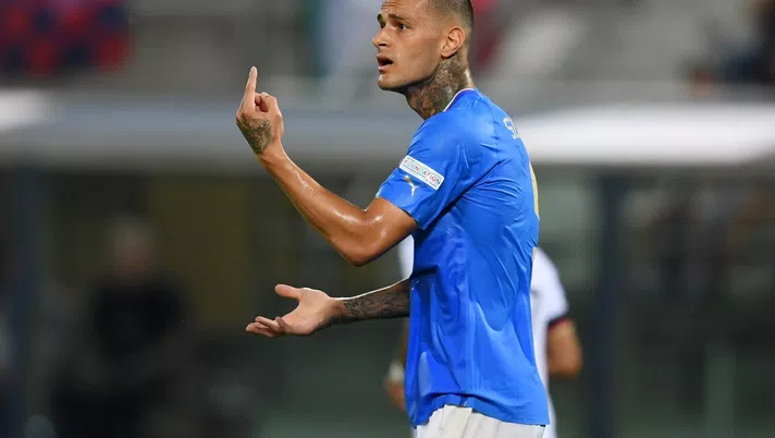 Gianluca Scamacca, attaccante del Sassuolo
