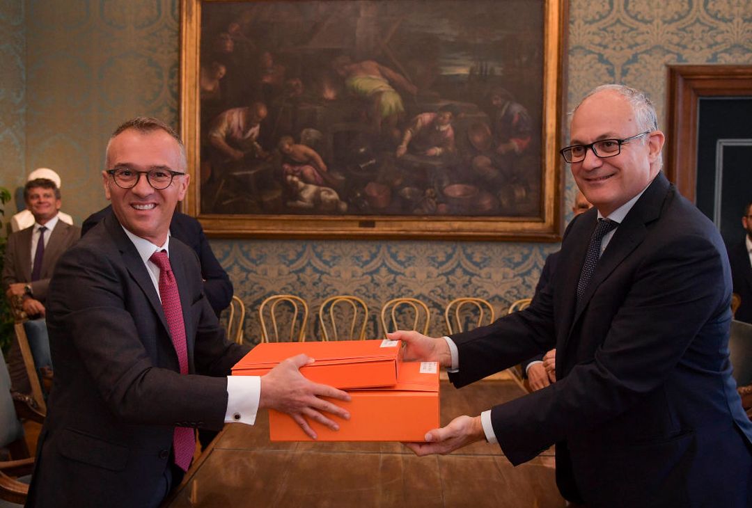 Stadio Roma, l’incontro tra Berardi e Gualtieri in Campidoglio – FOTO GALLERY - immagine 4