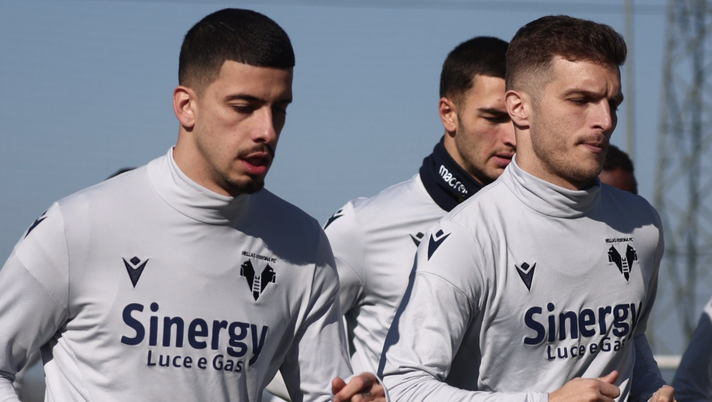 Hellas Verona FC  Verona verso l’Inter, l’allenamento - immagine 1