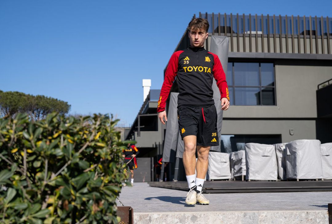 Roma, l’allenamento a due giorni dalla sfida col Feyenoord – FOTO GALLERY - immagine 8