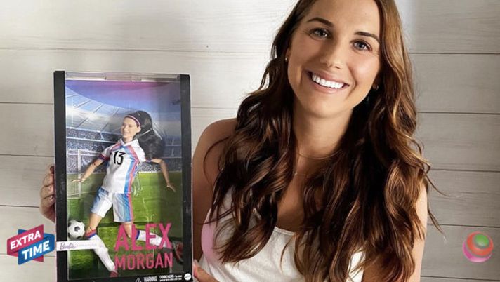 Alex Morgan in versione bambola 