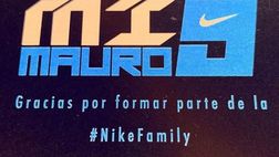 Inter, Icardi pensa al resto: riposta gli auguri della Nike sui social