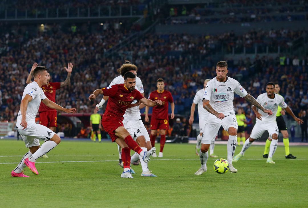 Roma-Spezia 2-1 FOTO GALLERY - immagine 58