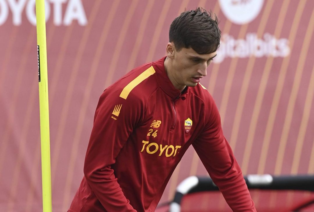 Roma, Pellegrini si allena in gruppo. Dybala a parte – FOTO GALLERY - immagine 14