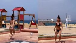 VIDEO / Come palleggia, Alessia Macari! E Kragl si offre: “Se serve un insegnante…”