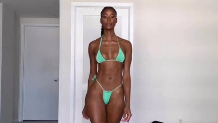 Jazzma Kendrick fa impazzire tutti: la sfilata della ex di Vieri in bikini è da paura - immagine 1