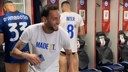 Inter vince la Coppa Italia, Calhanoglu si scatena (VIDEO)