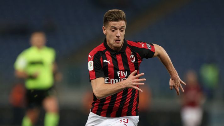 Krzysztof Piatek, attaccante del Milan (credits: GETTY Images) 