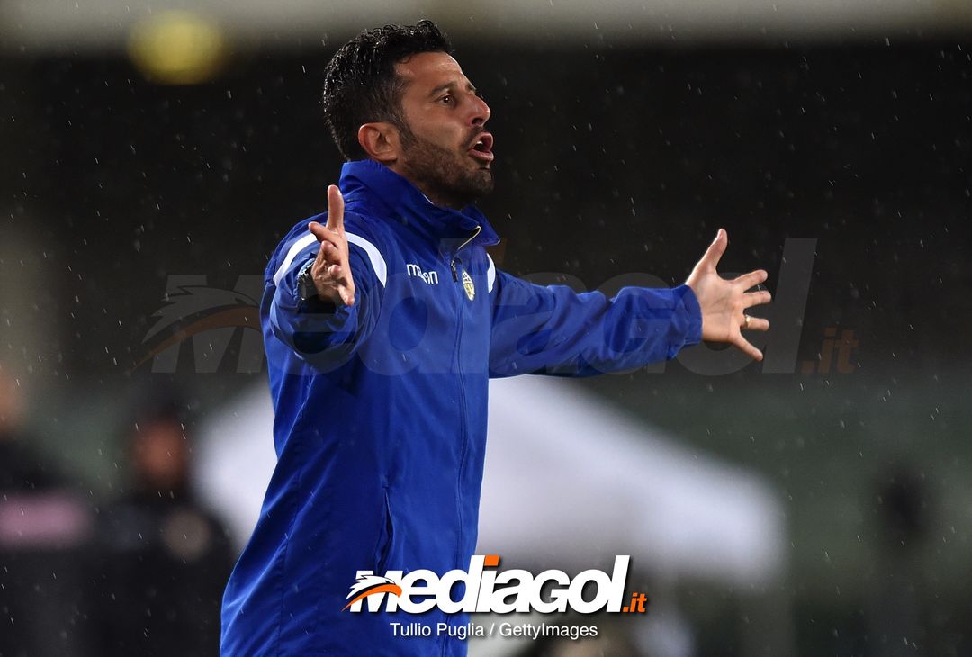  during the Serie b match between Hellas Verona and US Citta di Palermo at Stadio Marcantonio Bentegodi on November 23, 2018 in Verona, Italy. 