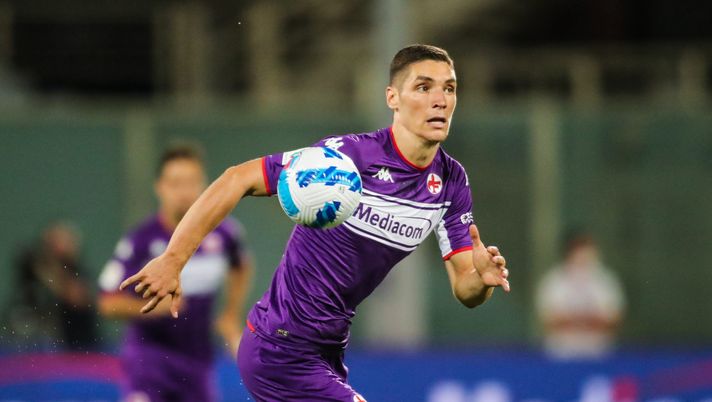 GERMOGLI PH: 13 AGOSTO 2021 FIRENZE STADIO ARTEMIO FRANCHI COPPA ITALIA FIORENTINA VS COSENZA NELLA FOTO MILENKOVIC 