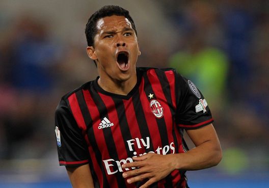  Carlos Bacca, centravanti del Milan (credits: GETTY Images) 