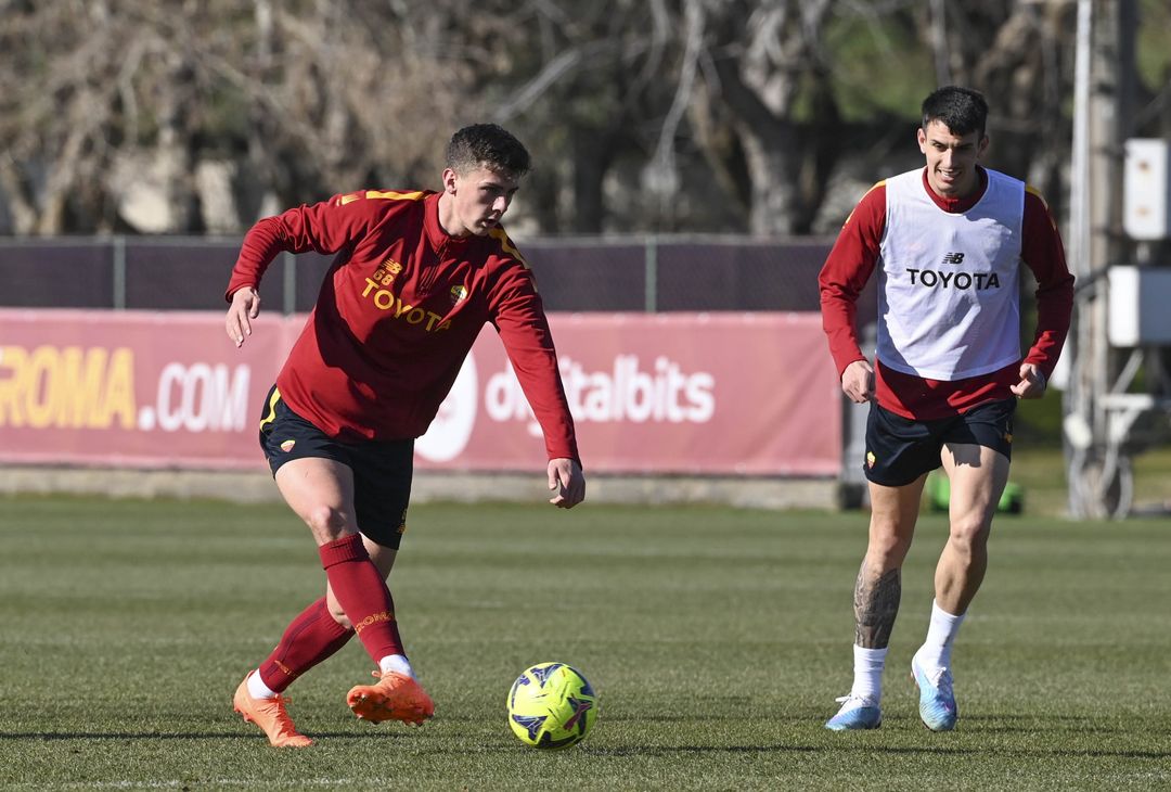 Roma, l’allenamento alla vigilia del Lecce: c’è Wijnaldum – FOTO GALLERY - immagine 9