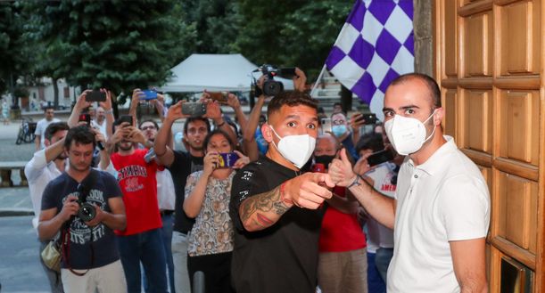  GERMOGLI PH 25 AGOSTO 2021 FIRENZE FANFANI VISITE MEDICHE DEL NUOVO GIOCATORE DELLA FIORENTINA LUCAS TORREIRA NELLA FOTO 