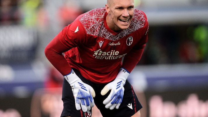 Lukasz Skorupski, portiere del Bologna (Getty Images)
