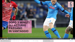 VIDEO Napoli-Granada 2-1, delusione Europa League: lampo Zielinski e firma Fabian Ruiz, Gattuso eliminato. Le immagini del match