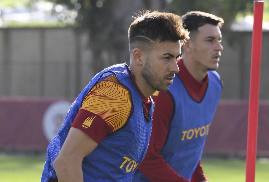 Roma, l’allenamento a Trigoria in vista del match con il Bologna – FOTO GALLERY - immagine 24