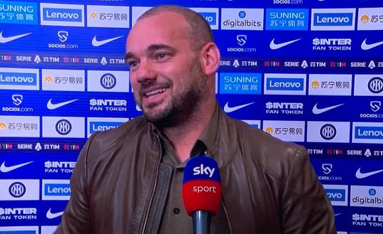 Foto: Sky Sneijder: “Qui sono a casa, oggi c’è una squadra vera. Tifosi dell’Inter i migliori del mondo” - immagine 1