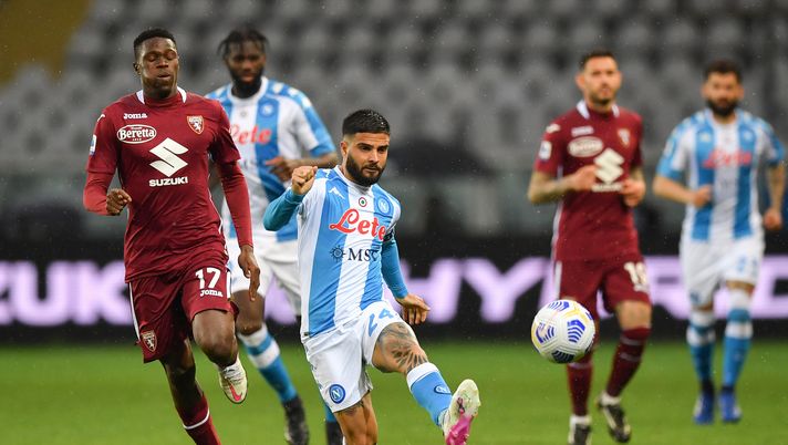 Lorenzo Insigne e Wilfried Singo (Photo by Valerio Pennicino/Getty Images) 