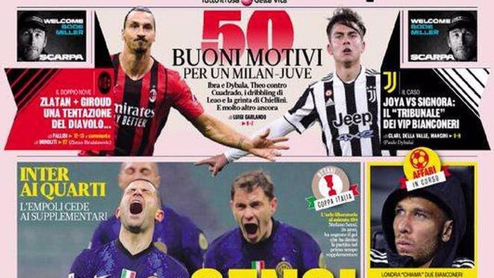 BUONGIORNO CITTACELESTE – LE PRIME PAGINE DEI PRINCIPALI QUOTIDIANI SPORTIVI – GUARDA - immagine 1