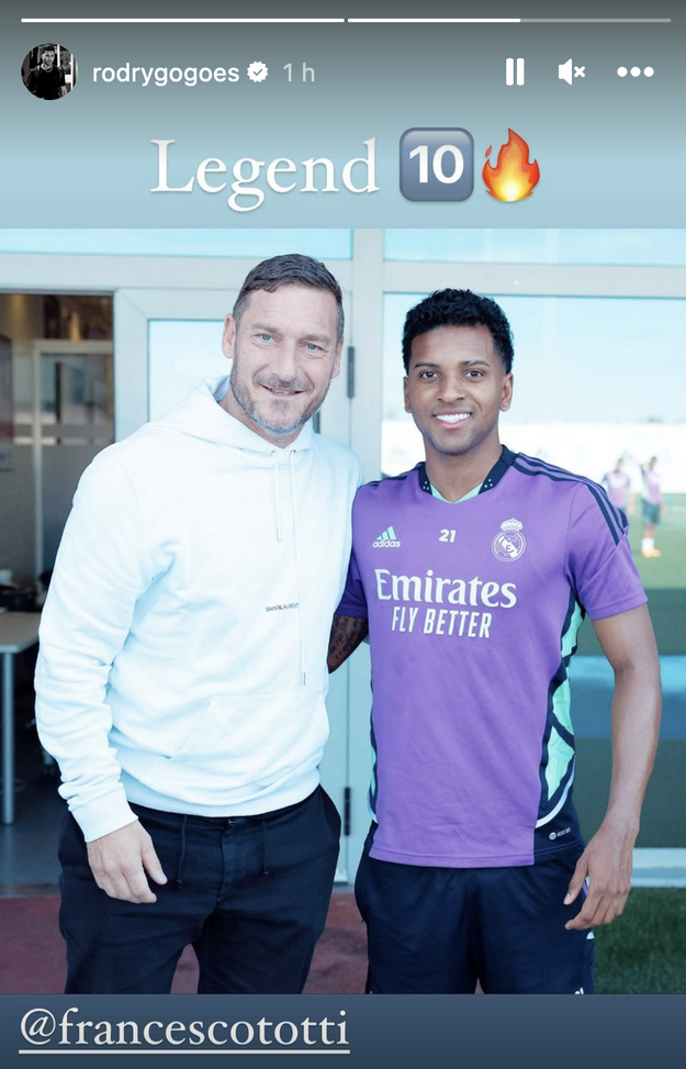 Totti guest star a Valdebebas: “Il Real Madrid è la mia seconda squadra”- immagine 3