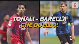 Sfida scudetto, Milan e Inter si affidano a Tonali e Barella | VIDEO