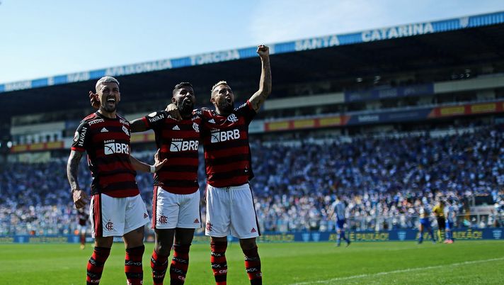 Getty Images Vidal con il Flamengo