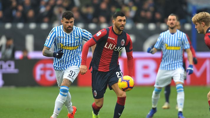 FERRARA, ITALY - JANUARY 20: Roberto Soriano of Bologna FC in action during the Serie A match between SPAL and Bologna FC at Stadio Paolo Mazza on January 20, 2019 in Ferrara, Italy. (Photo by Mario Carlini / Iguana Press/Getty Images) FERRARA, ITALY - JANUARY 20: Roberto Soriano of Bologna FC in action during the Serie A match between SPAL and Bologna FC at Stadio Paolo Mazza on January 20, 2019 in Ferrara, Italy. (Photo by Mario Carlini / Iguana Press/Getty Images)