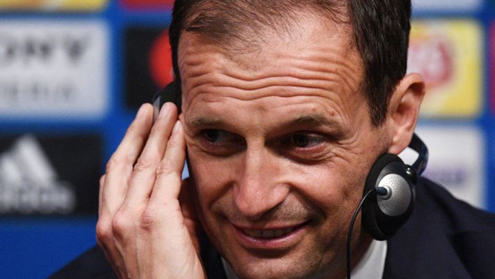 BARCELONA, SPAIN - APRIL 18: Massimiliano Allegri, Manager of Juventus speaks to the media during the Juventus press conference at the Camp Nou on April 18, 2017 in Barcelona, Spain. (Photo by David Ramos/Getty Images) Juve, la Coppa Italia può voler dire turnover: rivoluzione contro la Roma - immagine 1