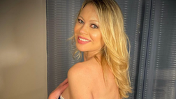 La Lazio vince e Anna Falchi scalda i social. La showgirl scatena il web in intimo