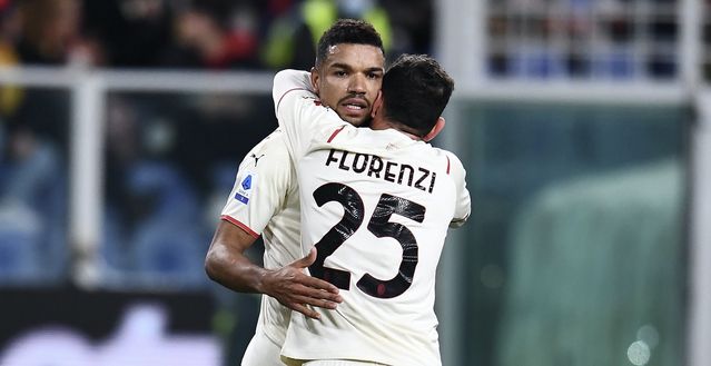 Messias Florenzi AC Milan Genoa-Milan 0-3 Serie A 2021-2022