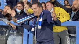 VIDEO – Spal, tifosi entusiasti e scattano i cori: “Tacopina portaci in Europa”
