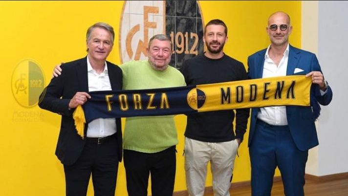 Presentazione per il direttore sportivo Davide Vaira e il tecnico Attilio Tesser Modena, Tesser: “Vinti due derby molto importanti” - immagine 1