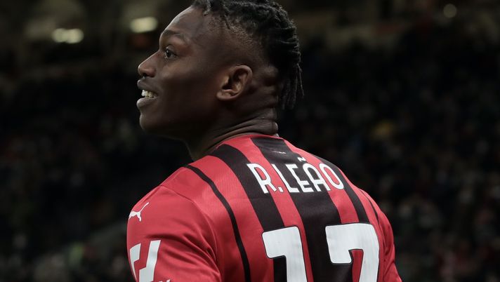 Rafael Leao (attaccante AC Milan) qui durante Milan-Udinese 1-1 (Serie A 2021-2022) | News (Getty Images) Rafael Leao AC Milan