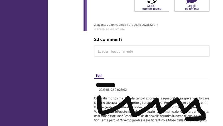 Per gli utenti del forum: cosa fare se non riuscite a commentare 