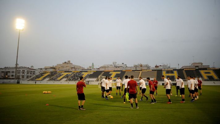 Il Milan si allena a Jeddah (credits: GETTY images) Il Milan si allena a Jeddah (credits: GETTY images)