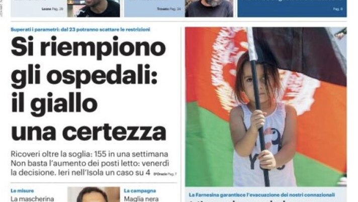 Prima Pagina, Giornale di Sicilia: “I rosanero ora puntano su Floriano” 