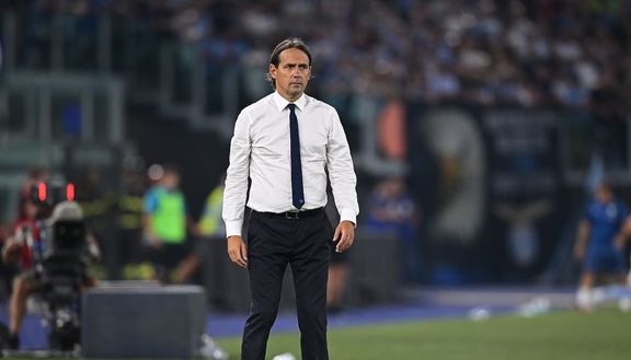 Getty Images Simone Inzaghi in Lazio-Inter 3-1