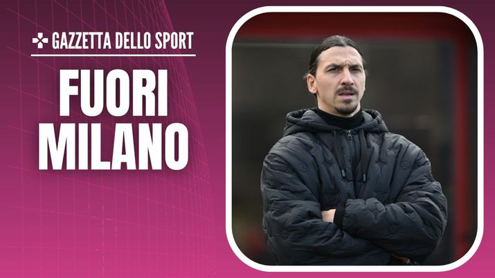Zlatan Ibrahimovic (consulente RedBird per AC Milan) qui durante un allenamento dei rossoneri a Milanello | Milan News (Getty Images) Zlatan Ibrahimovic RedBird AC Milan allenamento Milanello
