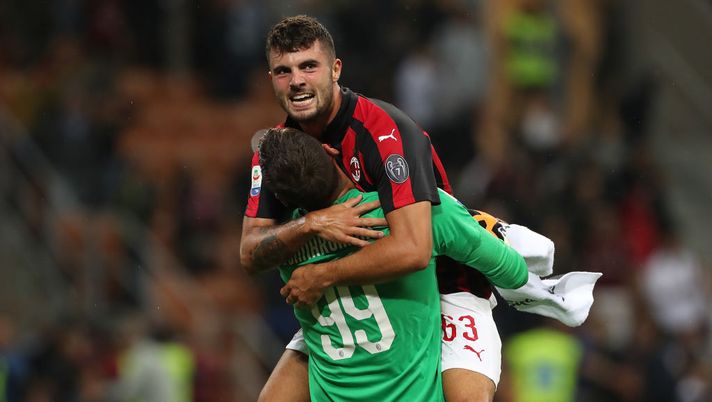 Patrick Cutrone, attaccante del Milan (credits: GETTY images) 