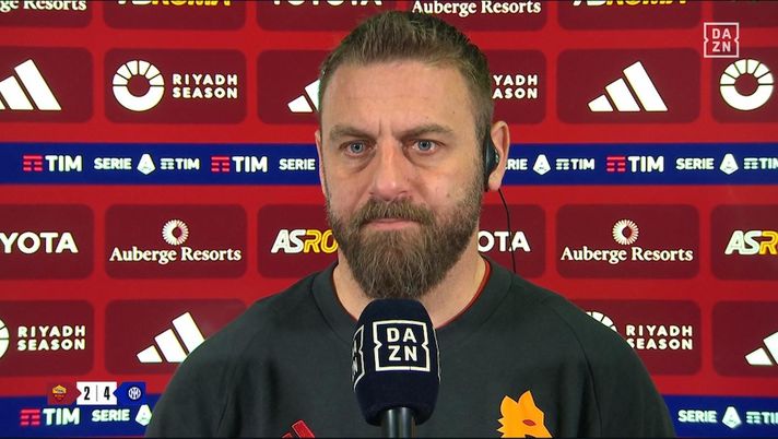 De Rossi: “Gara alla pari, ma l’Inter non ha rubato nulla. Queste squadre ti castigano se…” - immagine 1