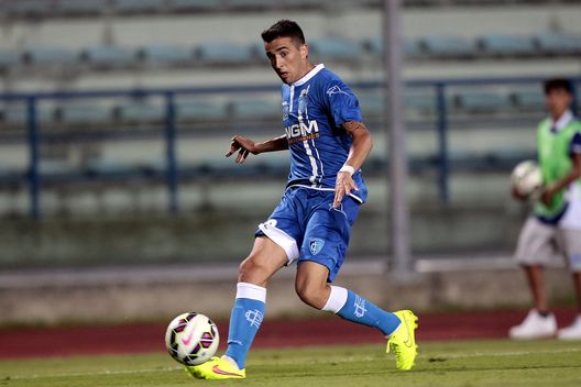 Vecino con la maglia dell'Empoli Vecino con la maglia dell'Empoli