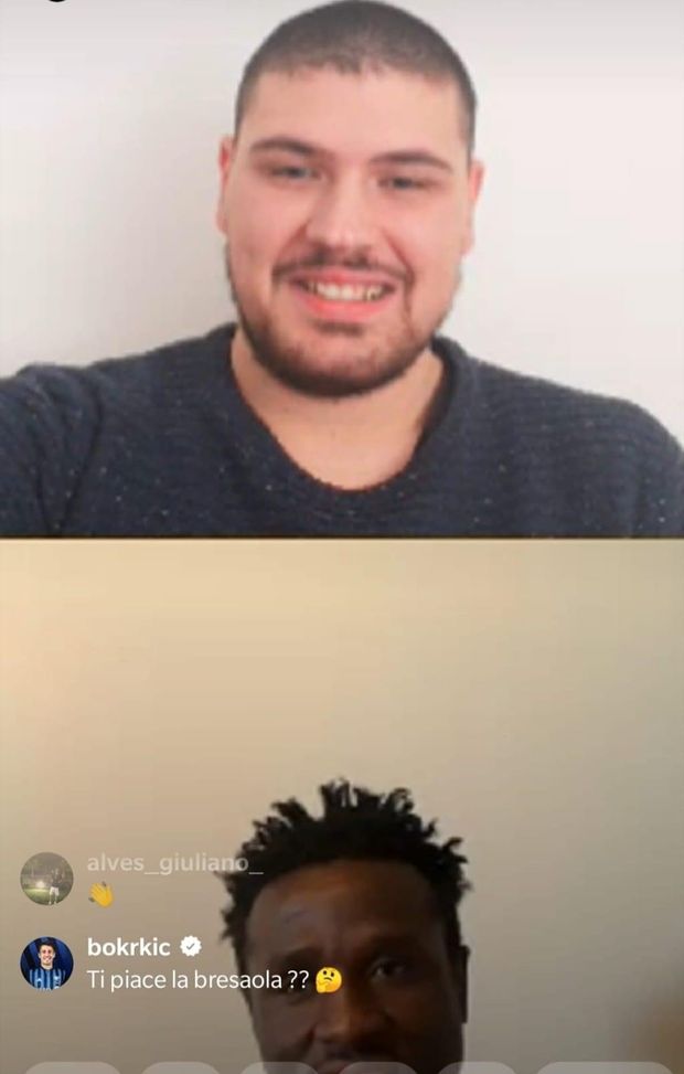 La simpatica domanda dell'ex rossonero... 