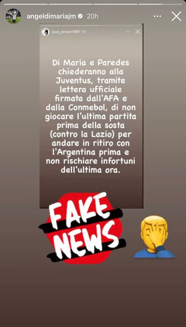 FOTO – Di Maria smentisce l’Argentina e prende una decisione. E Nico?- immagine 2