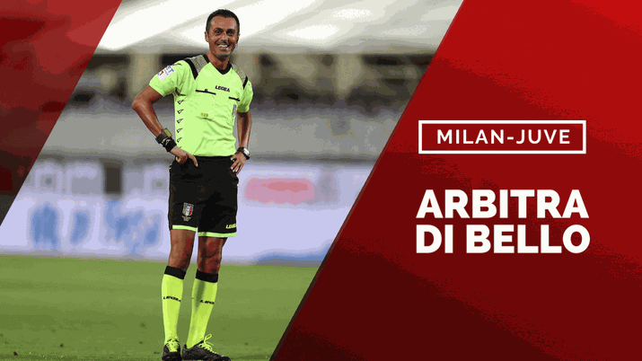DI Bello, arbitro di Milan-Juventus (getty images)