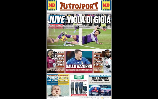 Prima Pagina, Tuttosport: “Belotti sarà convocato per gli spareggi Nazionali” Prima Pagina
