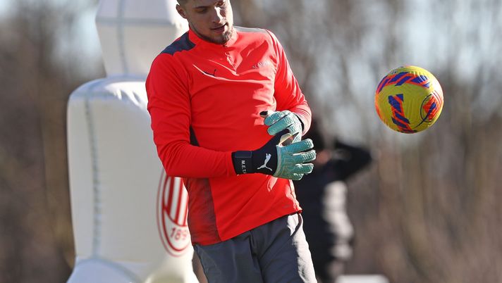 Alessandro Plizzari, portiere del Milan in prestito al Lecce (Getty Images) Alessandro Plizzari